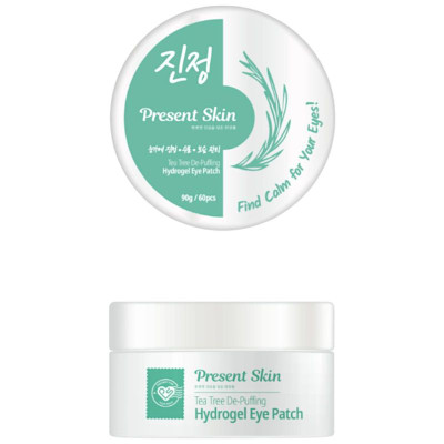Изображение товара Патчи для ухода за кожей вокруг глаз Present Skin Tea Tree, 60шт