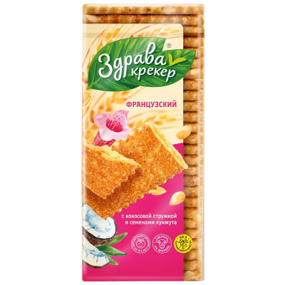 Изображение товара Крекер Дымка Здрава Французский, 210г