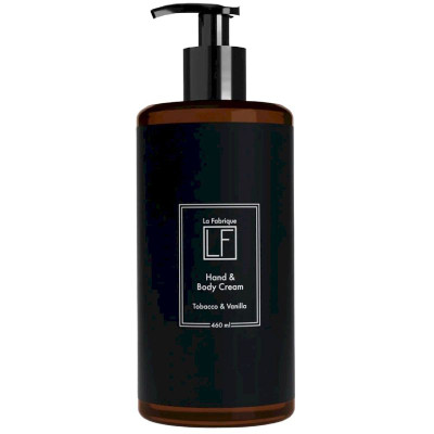 Изображение товара Крем для рук и тела La Fabrique с ароматом табака и ванили парфюмированный, 460мл