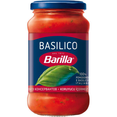 Изображение товара Соус Barilla Basilico томатный с базиликом, 400мл