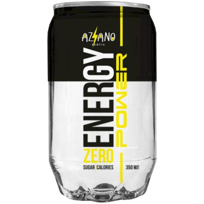 Изображение товара Напиток Aziano Energy Power безалкогольный тонизирующий газированный, 350мл