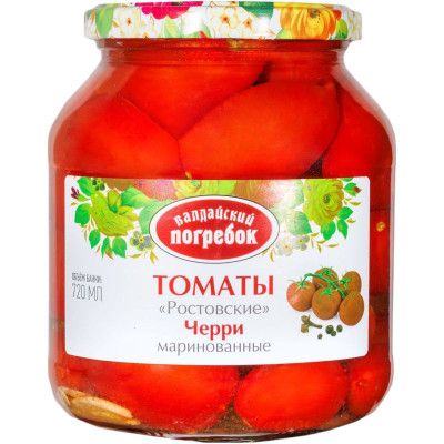 Изображение товара Томаты Валдайский Погребок маринованные, 680г