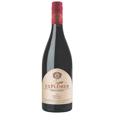 Изображение товара Вино Cape Explorer Shiraz красное полусухое 14%, 750мл