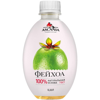 Изображение товара Напиток газированный Ascania Фейхоа, 330мл