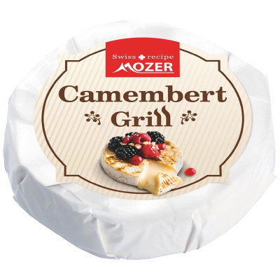 Изображение товара Сыр мягкий Mozer Камамбер Для Гриля с белой плесенью 50%, 100г