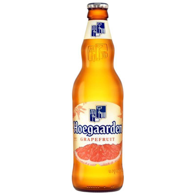Изображение товара Напиток пивной Hoegaarden Grapefruit нефильтрованный 4.6%, 440мл
