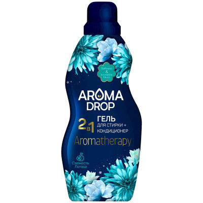 Изображение товара Гель Aroma Drop Aromatherapy 2 в 1 Свежесть лотоса для стирки, 1кг