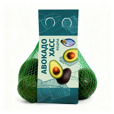 Изображение товара Авокадо Puro Gusto Хасс Мини в сетке, 600г