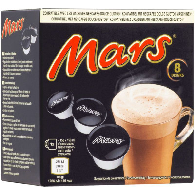 Изображение товара Горячий шоколад Mars в капсулах, 120г