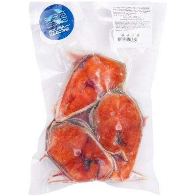 Изображение товара Кета Москва на Волне стейк слабосолёный замороженный, 1кг