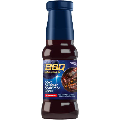 Изображение товара Соус Костровок Барбекю со вкусом колы, 290мл