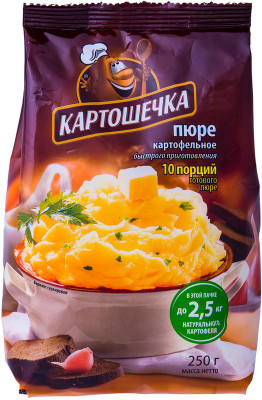 Изображение товара Пюре Картошечка картофельное, 250г