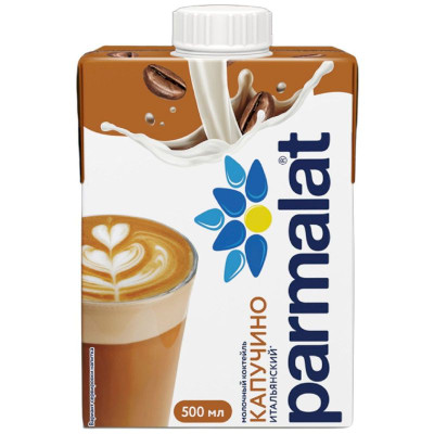 Изображение товара Коктейль молочный Parmalat капучино 1.5%, 500мл
