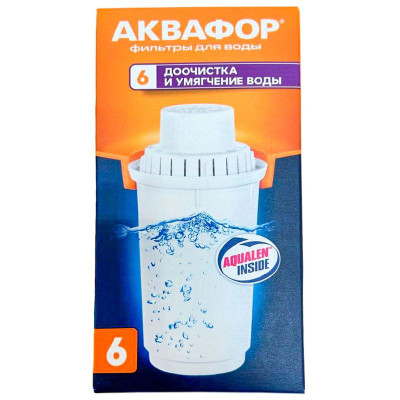 Изображение товара Модуль Аквафор сменный фильтрующий В6 доочистка и умягчение воды