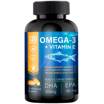 Изображение товара БАД к пище Mioharm Омега 3, 120капсул