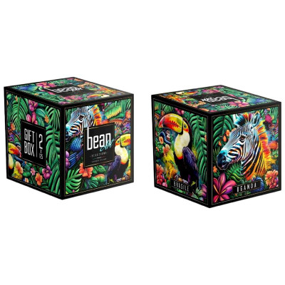 Изображение товара Набор кофе Bean Art Brasile и Uganda молотый жареный, 250г