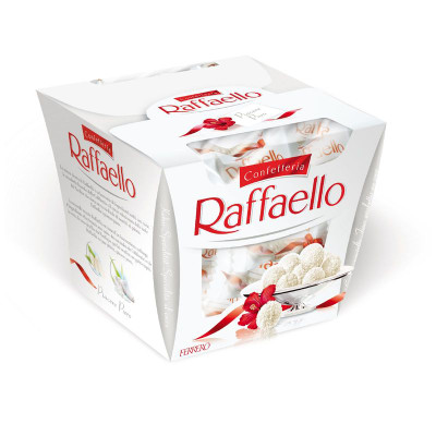 Изображение товара Конфеты Raffaello миндаль и кокос 150г