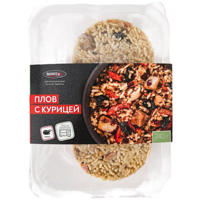 Изображение товара Плов Фросток с курицей замороженный, 240г