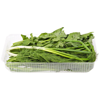 Изображение товара Ассорти свежие петрушка-укроп-лук, 100г