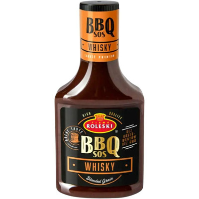 Изображение товара Соус Roleski BBQ Whisky Sauce томатный, 365мл