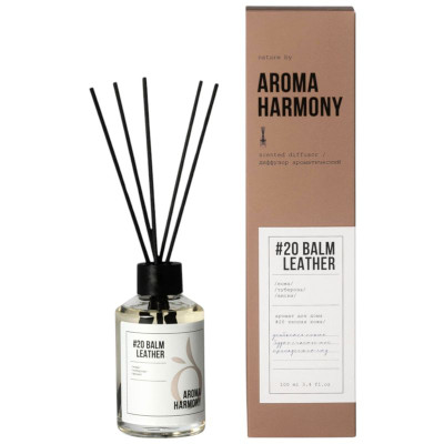 Изображение товара Диффузор Aroma Harmony №20 Balm&Leather ароматический, 100мл