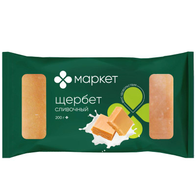 Изображение товара Щербет сливочный Маркет, 200г