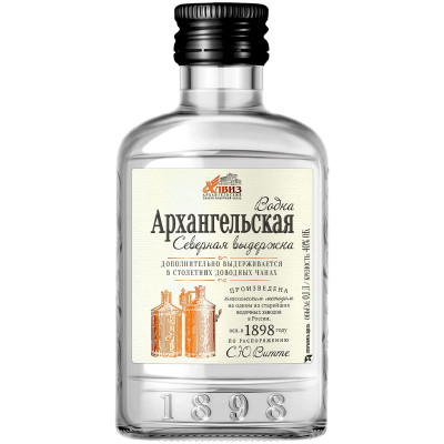 Изображение товара Водка Архангельская Северная выдержка 40%, 100мл