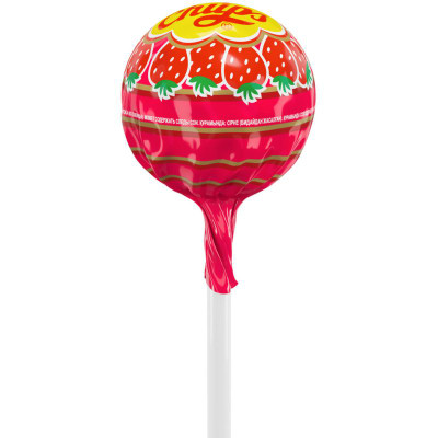 Изображение товара Карамель Chupa Chups со вкусом клубники, 725г