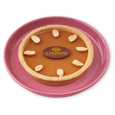 Изображение товара Пирожное У Палыча Чизкейк солёная карамель песочное, 140г