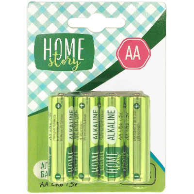 Изображение товара Батарейки алкалиновые типа АА LR6 Home Story, 8шт