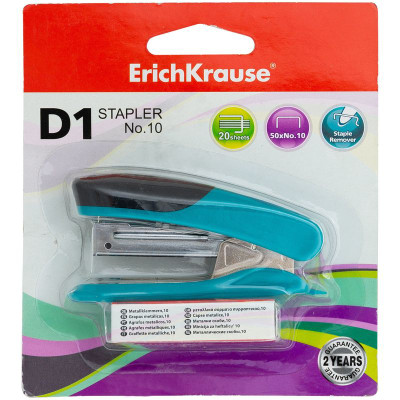 Изображение товара Степлер ErichKrause N10 со скобами