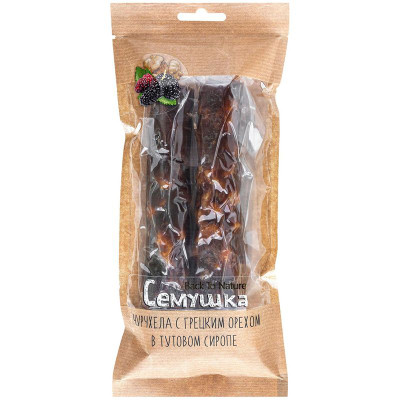 Изображение товара Чурчхела Семушка с грецким орехом в тутовом сиропе, 170г