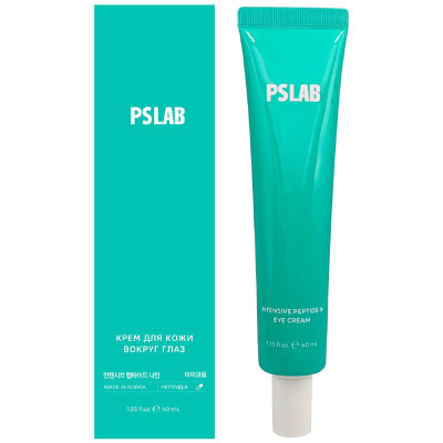 Изображение товара Крем для кожи вокруг глаз PSLAB Intensive Peptide-9 антивозрастной от морщин с пептидами, 40мл