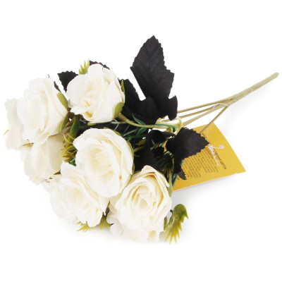 Изображение товара Розы искусственные 10 бутонов Маркет, 30см