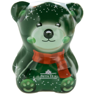 Чай Beta Tea чёрный байховый цейлонский Медвеженок Синий, 50г