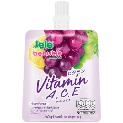 Изображение товара Желе Jele Beautie c виноградным соком, 140г