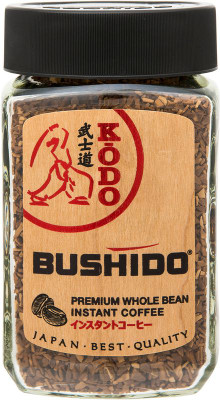 Изображение товара Кофе Bushido Kodo растворимый с добавлением молотого, 95г
