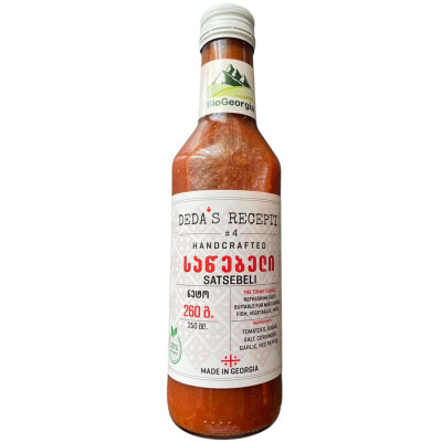 Изображение товара Соус Bio Georgia Deda's Recepti Сацебели классический, 260г