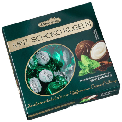 Изображение товара Конфеты Schluckwerder с кремовой начинкой с ароматом мяты, 180г