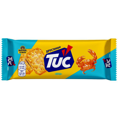 Изображение товара Крекер Tuc со вкусом краба, 100г