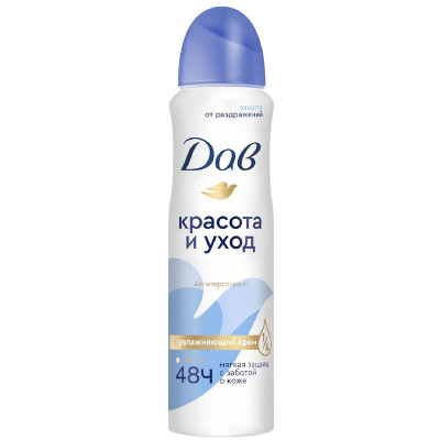 Изображение товара Антиперспирант Дав Красота и уход спрей, 150мл