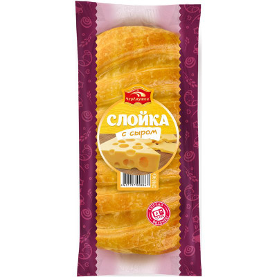 Изображение товара Слойка Черемушки с сыром, 90г