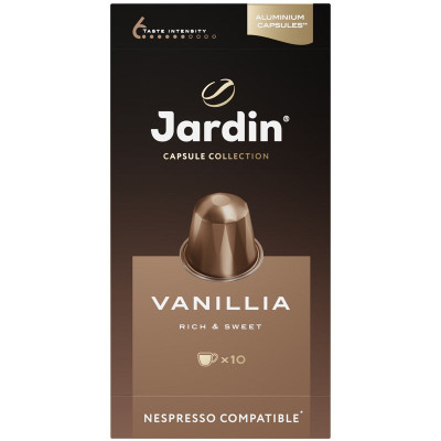 Изображение товара Кофе в капсулах Jardin Vanillia молотый, 10x5г