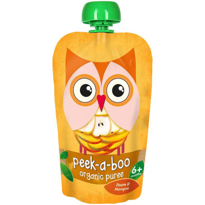 Изображение товара Пюре Peek-a-boo груша-манго с 6 месяцев, 113г