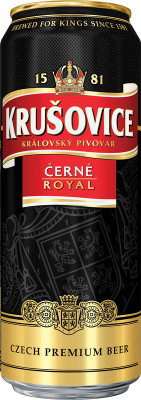 Изображение товара Пиво Krusovice Черне тёмное 4.1%, 430мл