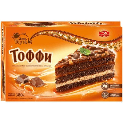 Изображение товара Торт Черемушки Тоффи 380г