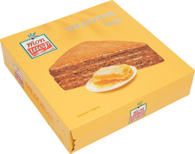 Изображение товара Торт Топ Шеф Медовик замороженный, 450г