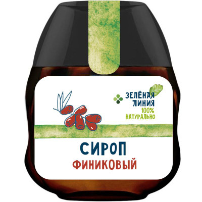 Изображение товара Сироп финиковый Зелёная Линия, 240мл