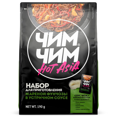 Изображение товара Набор для приготовления фунчозы в устричном соусе Чим-Чим, 190 г