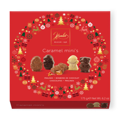 Изображение товара Конфеты Hamlet Ассорти фигурные шоколадные с карамельной начинкой, 175г